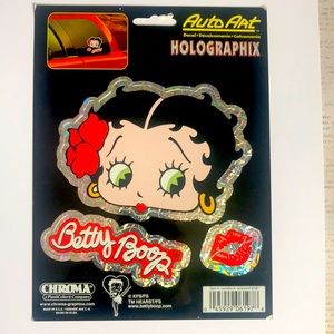 3/$20 - Betty Boop holographix Auto Art decal